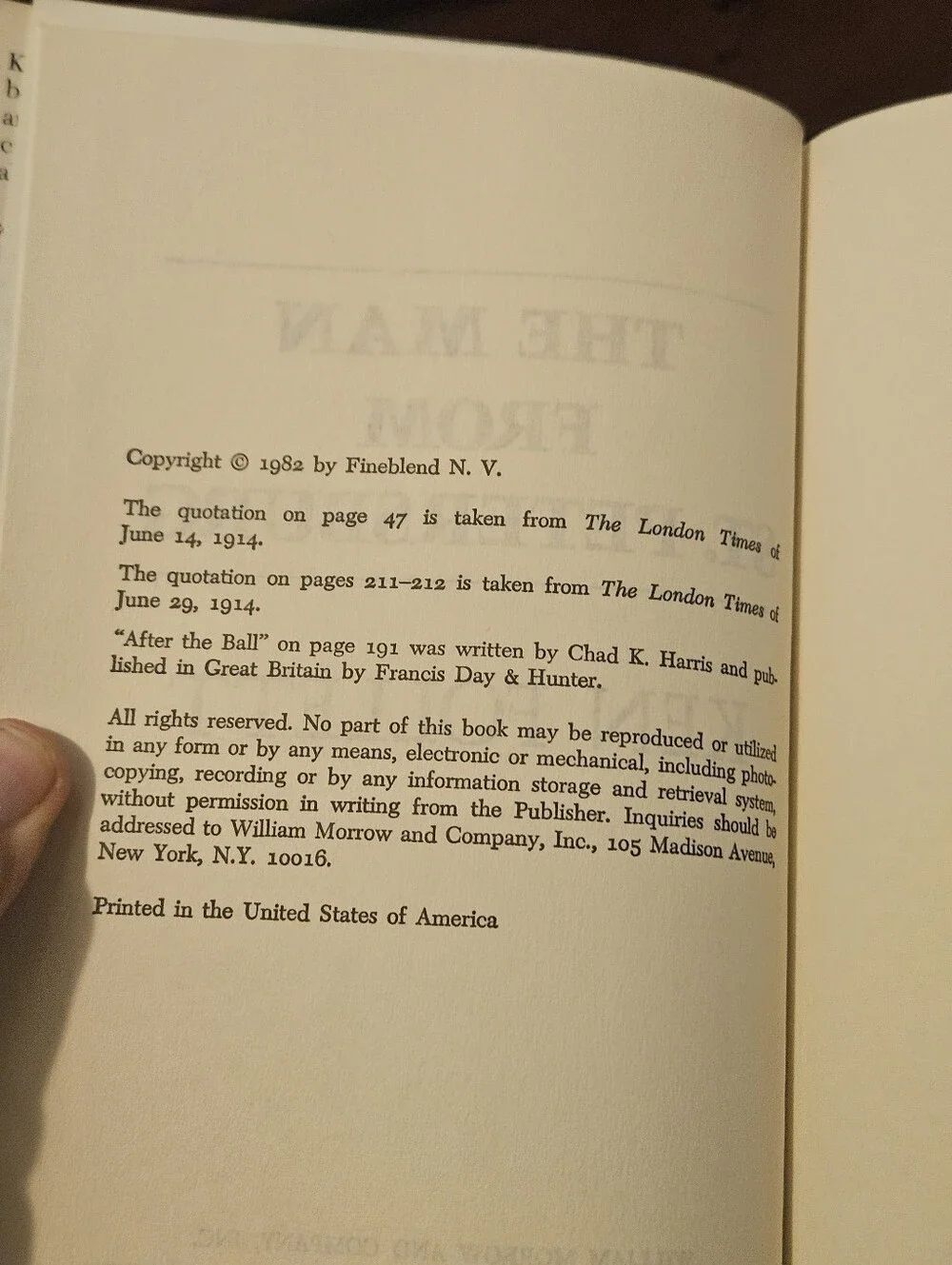 The Man from St. Petersburg by Ken Follett (1982, Hardcover)